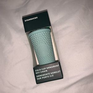 2021 STARBUCKS KEYCHAIN BLUE